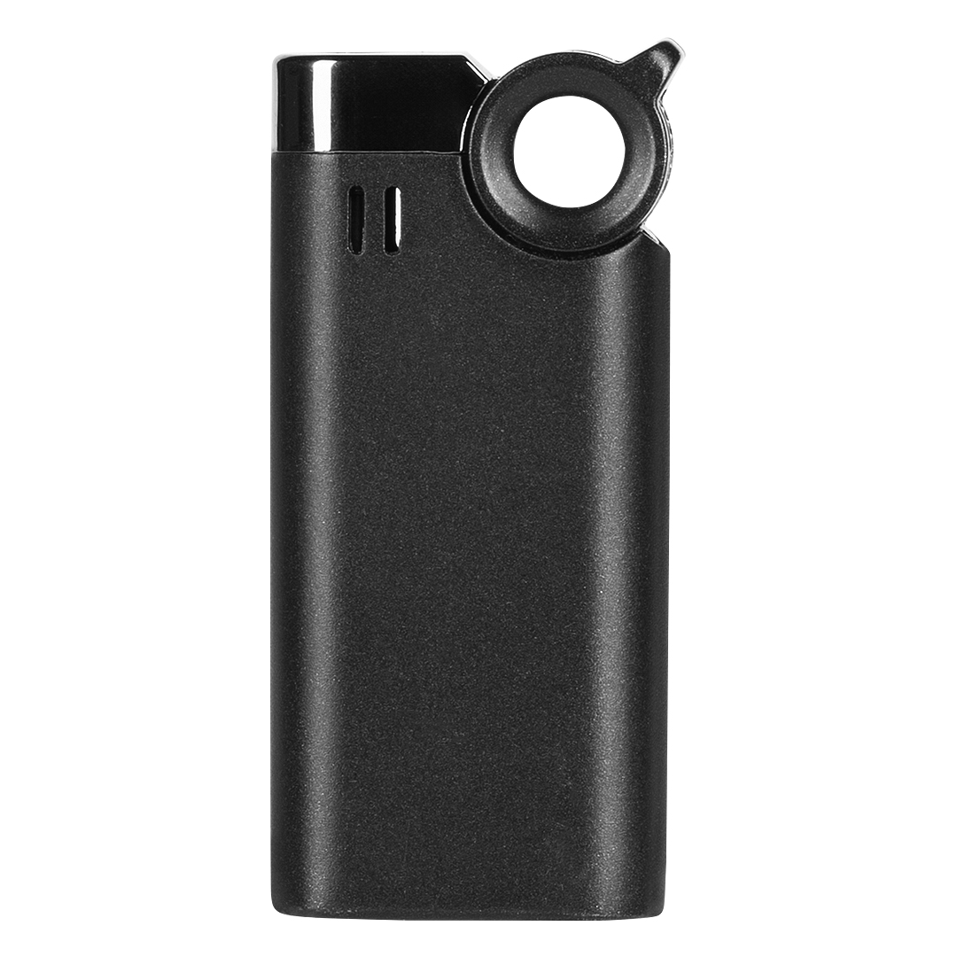 Metal lighter with jet flame